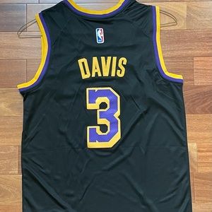 Anthony Davis Black Lakers Jersey